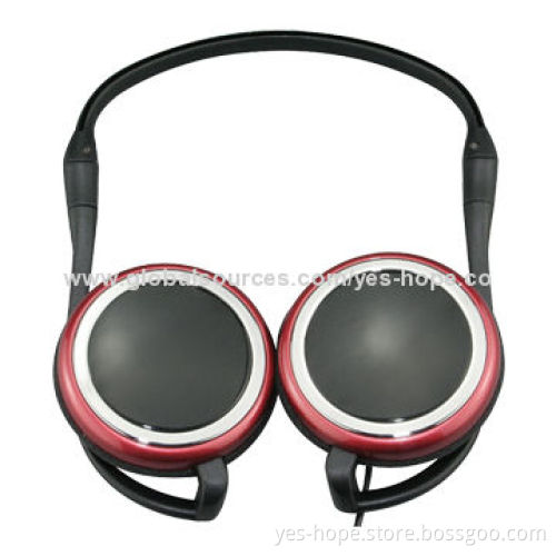 Stylish behind the neck headset for mobile phone